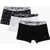 Nike Set 3 Pairs Of Stretch Cotton Boxer With Logoed Elastic Band Black & White
