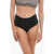 Ganni High Waist Lurex Bikini Bottom With Ruched Detailing Gray