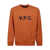 A.P.C. A.P.C. Sweatshirt COFDX.H27836 EAF BRICK RED Eaf Brick Red