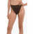 OSEREE High-Waisted Solid Color Bikini Bottom Brown