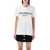 Balmain Flocked Paris T-Shirt White