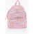 Vetements All-Over Logo Printed Nylon Backpack Pink