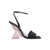 THE ATTICO Cheope black and pink sandals Black