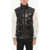 DSQUARED2 Nylon Down Vest Jacket With Logo Black