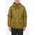 Woolrich Multipocket Puffer Jacket With Hood Green