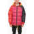 DSQUARED2 Nylon Down Jacket With Back Print Pink