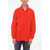 Woolrich Fleeced-Cotton Work Shirt Red
