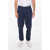 Woolrich Single-Pleat Cotton Pants Blue