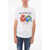 DSQUARED2 One Life One Planet Printed Crewneck T-Shirt White