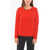 Woolrich Merino Wool Sweather With Crewneck Red