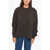 AMBUSH Crewneck Sweatshirt With Side-Zip Detailing Brown