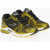 Saucony Low-Top Progrid Triumph 4 Sneakers With Rubber Soles Gold
