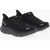Hoka One One Low-Top M Clifton 8 Sneakers With Rubber Sole Black