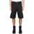 STONE ISLAND SHADOW PROJECT Belted Bermuda Shorts BLACK