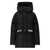 DSQUARED2 DSQUARED2 PUFF BLACK HOODED PUFFER WITH BELT Black