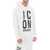 DSQUARED2 'Icon Squared' Cool Fit Hoodie With Logo Print WHITE