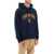 DSQUARED2 'University' Cool Fit Hoodie NAVY BLUE