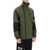 DSQUARED2 Technical Blouson Jacket In Stretch Cotton OLIVE GREEN
