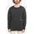 AMBUSH Crew Neck Padded Sweatshirt With Embroidered Logo Black