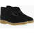 Clarks Suede Desert 221 Ankle Boots With Rubber Sole Black