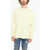 Palm Angels Crew Neck Intarsia Palm Wool Pullover Yellow
