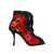 Dolce & Gabbana Dolce & Gabbana Bette Printed Boots Black