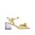 Dolce & Gabbana Dolce & Gabbana Keira Leather Sandals Gold