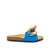JW Anderson Jw Anderson Leather Flat Sandals Blue