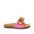 JW Anderson Jw Anderson Leather Flat Sandals Pink