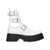 Alexander McQueen Alexander Mcqueen Leather Ankle Boots White