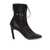 Off-White Off White Leather Heel Boots Black