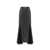 Saint Laurent Saint Laurent Tulle Midi Skirt Black