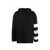 Valentino Garavani Valentino Striped Logo Hooded Sweatshirt Black