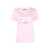 Moschino Moschino Couture Crystal Embellished T-Shirt Pink