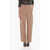 AMBUSH Wool-Blend Tailored Pants With High Waist Brown