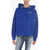 DSQUARED2 Hoodie Sweatshirt With Flap Pockets Blue