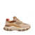 Hogan Sneakers Hyperactive In Camoscio E Tessuto Beige Pink