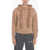 AMBUSH Brushed-Cotton Multicord Hoodie With Embroidered Logo Beige