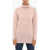 Woolrich Wool And Cashmere Turtle-Neck Sweater Pink