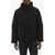 Woolrich Utility Gtx Lined Mountain Jacket With Snap Buttons Black