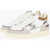 MoA Low-Top Sneakers With Animalier Print Ponyskin Detail Beige
