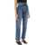Loulou Studio Cropped Straight Cut Jeans WASHED BLUE