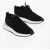 Giuseppe Zanotti Rubber Sole Verona Velour Sneakers Black