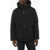 Woolrich Utility Gtx Mountain Down Jacket With Logoed Buttons Black