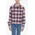 Palm Angels Cotton-Flannel Over Shirt With Double Breast-Pocket Pink