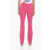 Ermanno Scervino Wool Blend Bootcut Pants With Hidden Closure Pink