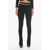 ANDREADAMO Ribbed Knit Trousers With Skinny-Fit Black