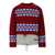 DSQUARED2 DSQUARED2 HYBRID CANADIAN JACQUARD RED CREWNECK SWEATER Red