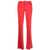 DSQUARED2 TROUSERS RED