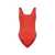 Off-White Off-White One-Piece Logo Swimsuit Red